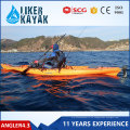 Venta caliente 4.3m asientos individuales Kayak HDPE Kayak